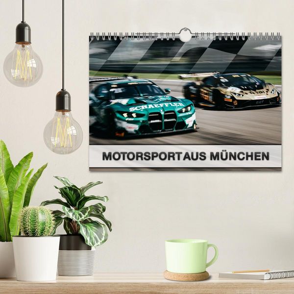 Produktbild: Motorsport aus M&uuml;nchen (Wandkalender 2026 DIN A4 quer), CALVENDO Monatskalender