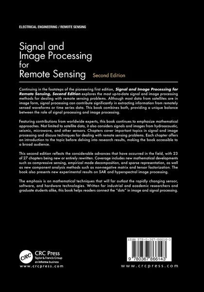 Produktbild: Signal and Image Processing for Remote Sensing