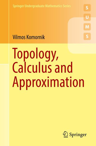 Produktbild: Topology, Calculus and Approximation