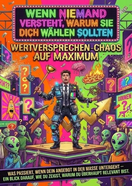 Produktbild: Wenn Niemand Versteht, Warum Sie Dich W&auml;hlen Sollten: Wertversprechen-Chaos Auf Maximum