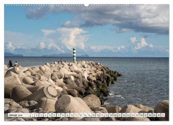 Produktbild: Madeira - Funchal (hochwertiger Premium Wandkalender 2026 DIN A2 quer), Kunstdruck in Hochglanz