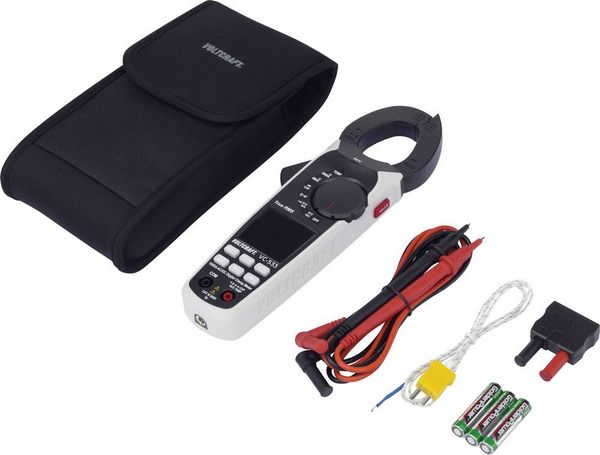 Produktbild: VOLTCRAFT VC-533 Stromzange digital CAT III 600V Anzeige (Counts): 6000