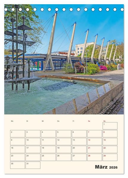 Produktbild: Chemnitz Kulturhauptstadt Terminplaner (Tischkalender 2026 DIN A5 hoch), CALVENDO Monatskalender