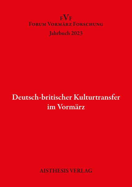 Produktbild: Deutsch-britischer Kulturtransfer im Vorm&auml;rz
