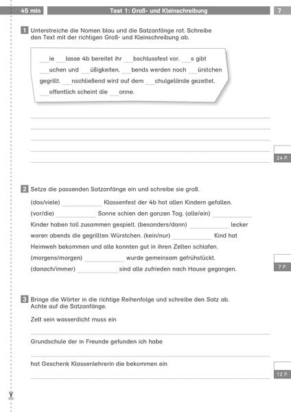 Produktbild: Deutsch-Tests 4. Klasse