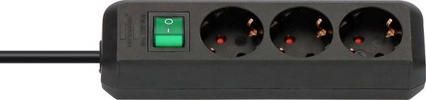 Produktbild: Brennenstuhl 1152300400 Steckdosenleiste Schwarz Schutzkontakt 1 St.