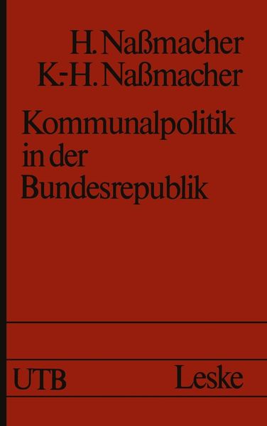 Produktbild: Kommunalpolitik in der Bundesrepublik