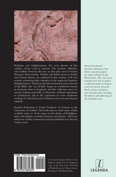 Produktbild: Enlightenment and Religion in German and Austrian Literature
