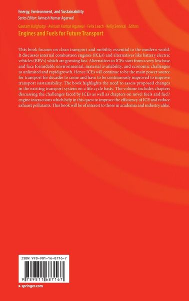Produktbild: Engines and Fuels for Future Transport