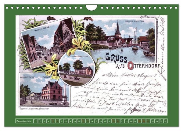 Produktbild: 625 Jahre Otterndorf - Gr&uuml;ne Stadt am Meer (Wandkalender 2026 DIN A4 quer), CALVENDO Monatskalender