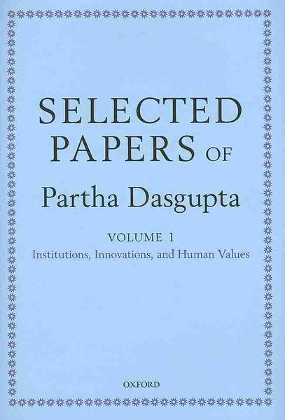 Produktbild: Selected Papers of Partha DasGupta