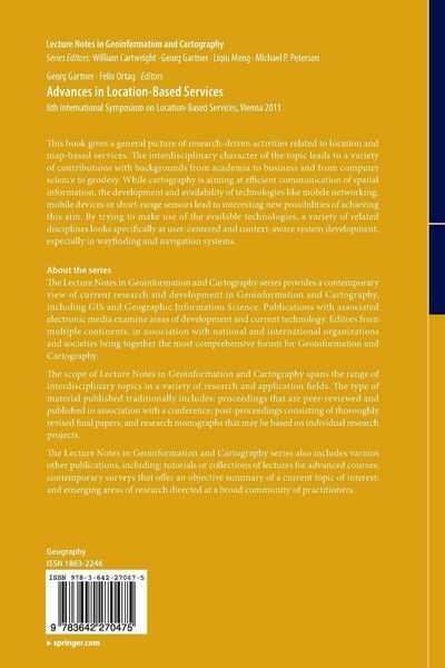 Produktbild: Advances in Location-Based Services