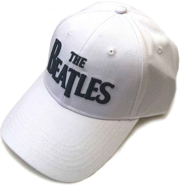 Beatles Baseball Cap 'Black Drop T Logo', Farbe: weiß (Fanartikel)