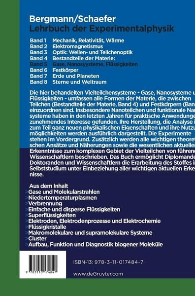 Produktbild: Gase, Nanosysteme, Fl&uuml;ssigkeiten