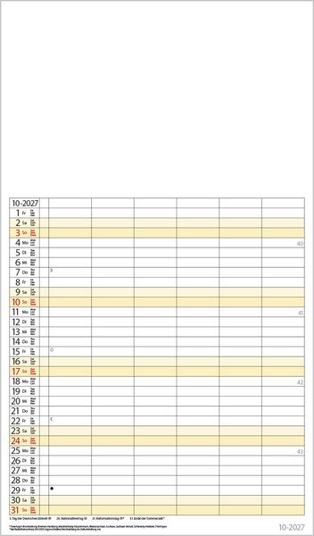 Produktbild: FMB Familienplaner XL 2027