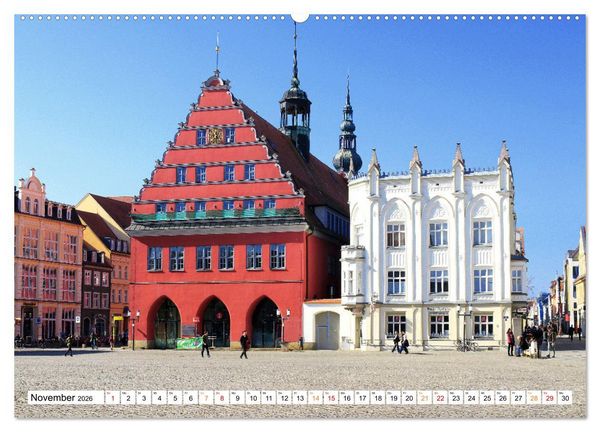 Produktbild: Einladung nach Greifswald (Wandkalender 2026 DIN A2 quer), CALVENDO Monatskalender