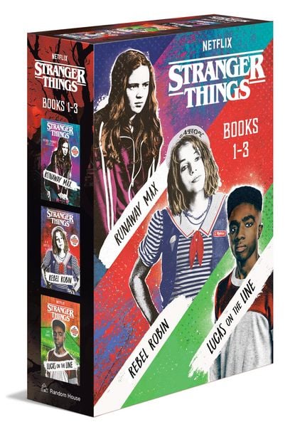 Produktbild: Stranger Things Boxed Set, Books 1-3: Runaway Max, Rebel Robin, and Lucas on the Line