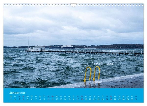 Produktbild: An der Kieler F&ouml;rde (Wandkalender 2026 DIN A3 quer), CALVENDO Monatskalender