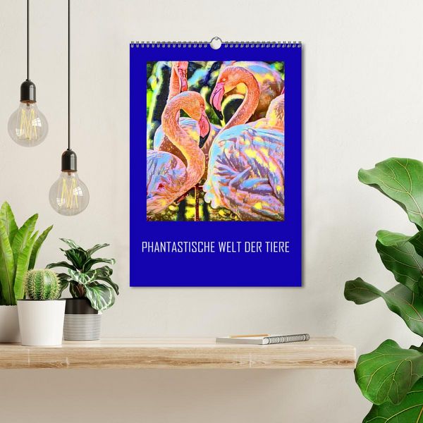 Produktbild: Phantastische Welt der Tiere (Wandkalender 2026 DIN A3 hoch), CALVENDO Monatskalender