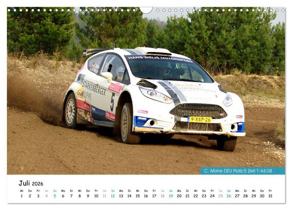 Produktbild: Lausitz-Rallye Kalender (Wandkalender 2026 DIN A3 quer), CALVENDO Monatskalender