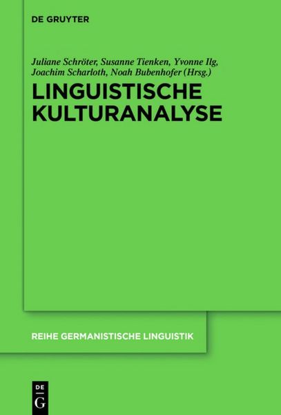 Produktbild: Linguistische Kulturanalyse