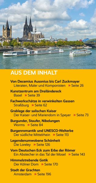 Produktbild: TRESCHER Reisef&uuml;hrer Flusskreuzfahrten Rhein