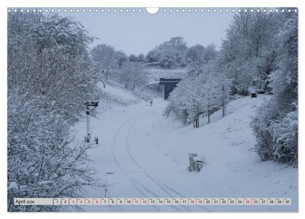 Produktbild: Snow Scenes (Wall Calendar 2026 DIN A3 landscape), CALVENDO 12 Month Wall Calendar