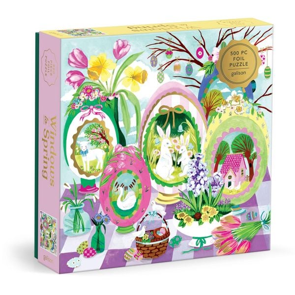 Produktbild: Windows To Spring 500 Piece Foil Puzzle