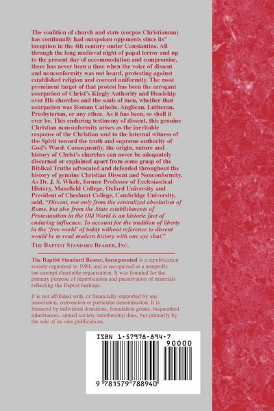 Produktbild: The Early English Dissenters In the Light of Recent Research (1550-1641) - Vol. 1