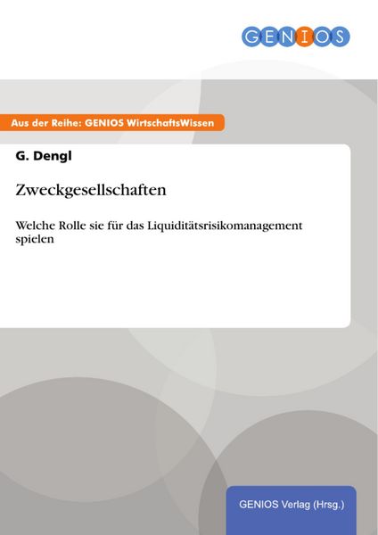 Produktbild: Zweckgesellschaften
