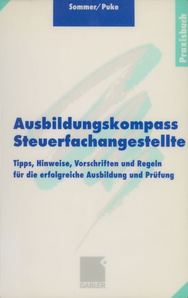 Produktbild: Ausbildungskompass Steuerfachangestellte