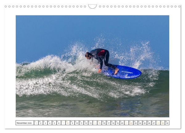 Produktbild: Wassersport - Spa&szlig; am Meer bei Wind und Wellen (Wandkalender 2026 DIN A3 quer), CALVENDO Monatskalender