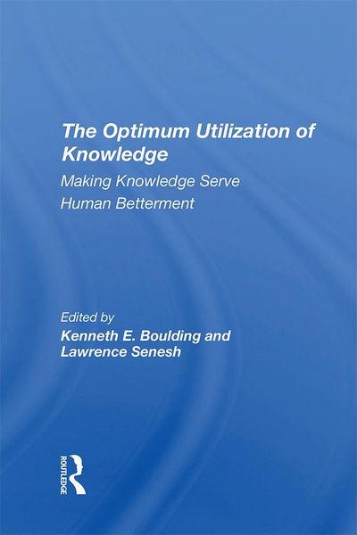 Produktbild: The Optimum Utilization Of Knowledge