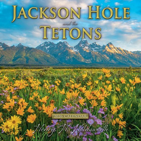 Produktbild: 2026 Jackson Hole and the Tetons Wall Calendar
