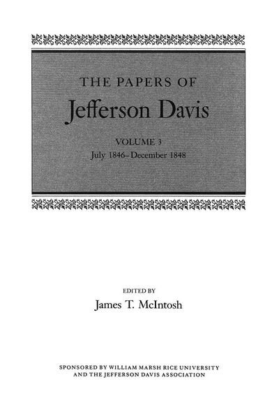 Produktbild: The Papers of Jefferson Davis
