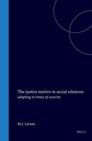 Produktbild: The Justice Motive in Social Relations