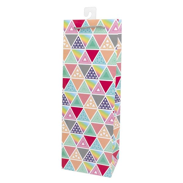 Produktbild: Idena Flaschentasche Vision mehrfarbig 12x35x9cm 128g/m&sup2;