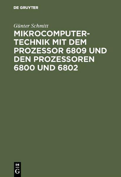 Produktbild: Mikrocomputertechnik mit dem Prozessor 6809 und den Prozessoren 6800 und 6802