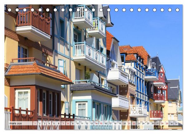 Produktbild: Le Touquet-Paris-Plage - Perle de la c&ocirc;te d'Opale (Calendrier de bureau 2026 DIN A5 vertical), CALVENDO calendrier mensuel