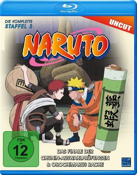 Produktbild: Naruto - Die komplette Staffel 3 - Uncut
