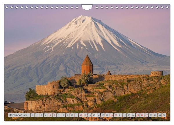Produktbild: Steine Des Glaubens: Heiliges Armenien (Wandkalender 2026 DIN A4 quer), CALVENDO Monatskalender
