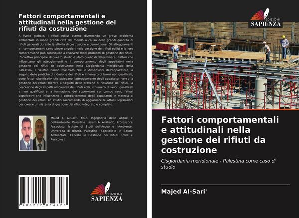 Produktbild: Fattori comportamentali e attitudinali nella gestione dei rifiuti da costruzione