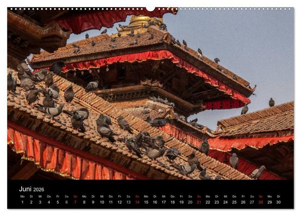 Produktbild: Namaste Nepal (Wandkalender 2026 DIN A2 quer), CALVENDO Monatskalender