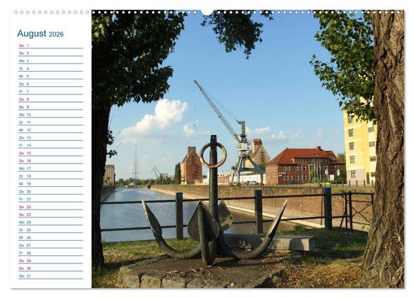Produktbild: Magdeburg und Umgebung 2026 (hochwertiger Premium Wandkalender 2026 DIN A2 quer), Kunstdruck in Hochglanz