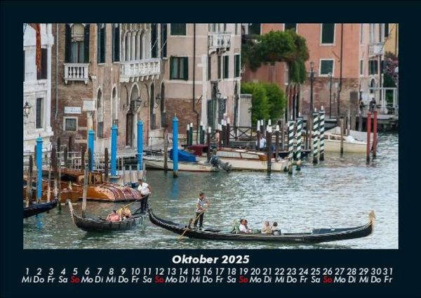 Produktbild: Venedig 2025 Fotokalender DIN A5