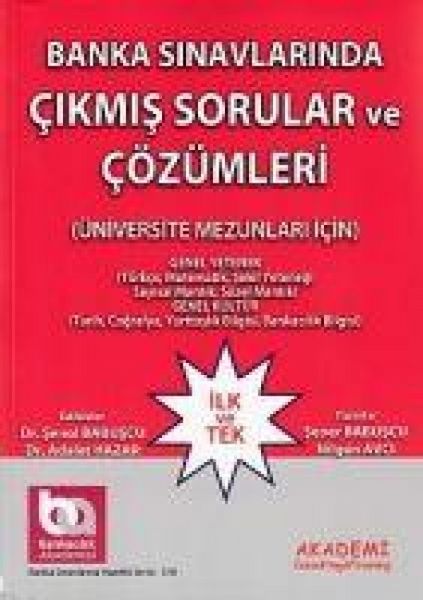 Produktbild: Banka Sinavlarinda Cikmis Sorular ve C&ouml;z&uuml;mleri