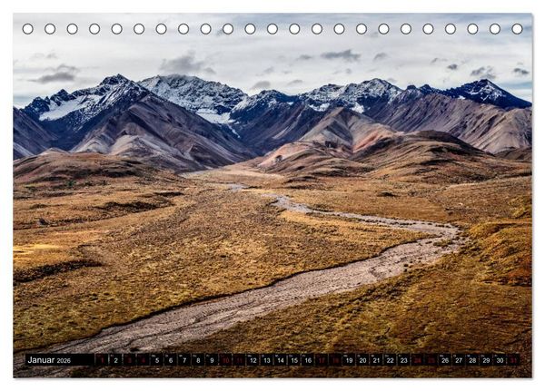 Produktbild: Alaska - Farben und Licht (Tischkalender 2026 DIN A5 quer), CALVENDO Monatskalender