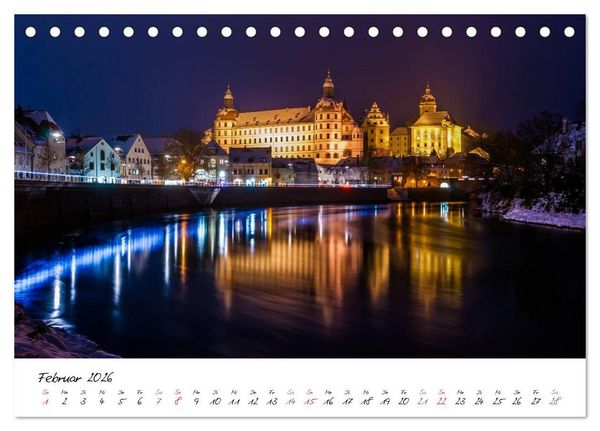 Produktbild: Romantisches Neuburg an der Donau (Tischkalender 2026 DIN A5 quer), CALVENDO Monatskalender