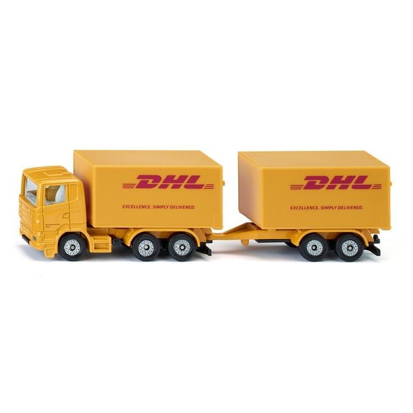 Produktbild: Siku 1694 LKW mit Anhänger DHL