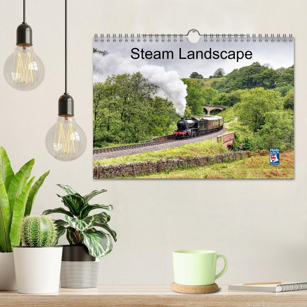 Produktbild: Steam Landscape (Wall Calendar 2026 DIN A4 landscape), CALVENDO 12 Month Wall Calendar